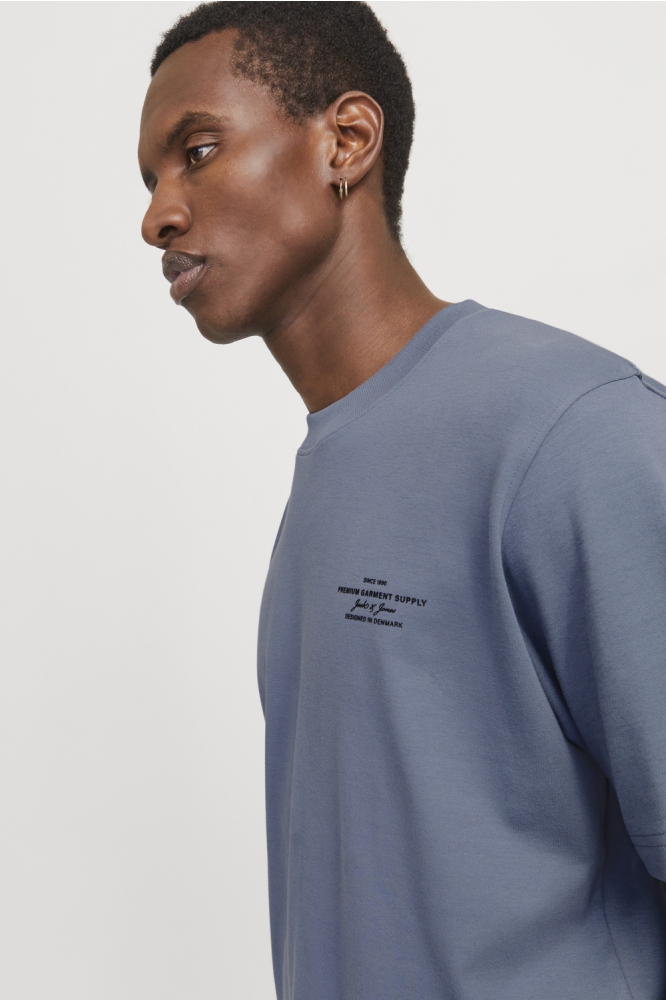JPRBLACHAD BRANDING SS CREW NECK TE 12259357 FLINT STONE